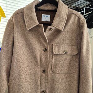 Old Navy Wool Blend Coat Jacket Size XL
